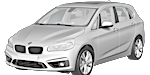 BMW F45 U1090 Fault Code